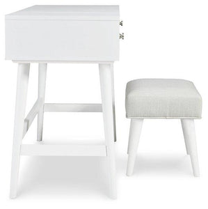 Thadamere Vanity with Stool