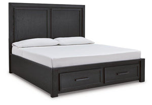 Foyland Panel Storage Bed