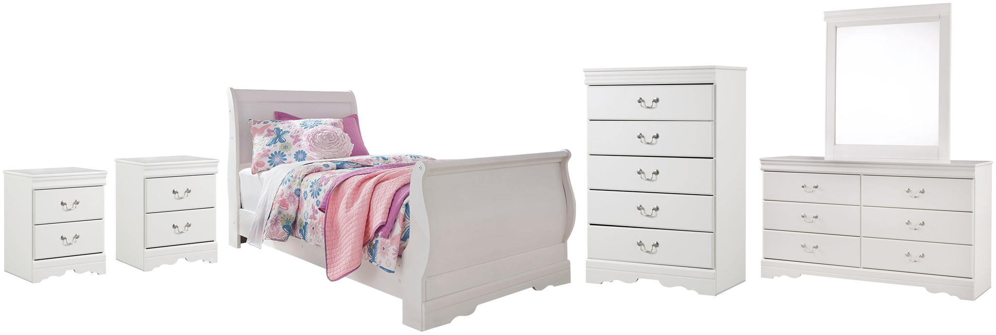 Anarasia 8-Piece Bedroom Package