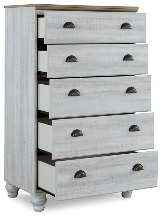 Haven Bay Chest of Drawers - Furnish 4 Less 98 (NY)*