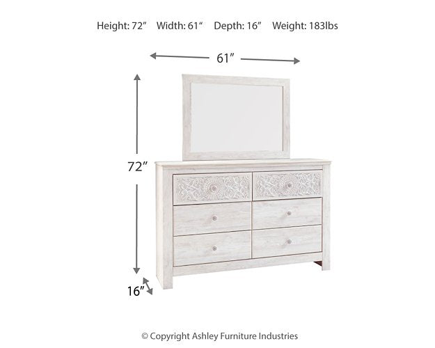 Paxberry 6-Piece Bedroom Package - Furnish 4 Less 98 (NY)*