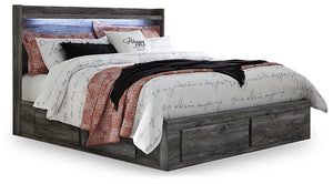 Baystorm Bed with 4 Storage Drawers