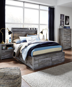 Baystorm Bed with 6 Storage Drawers - Furnish 4 Less 98 (NY)*