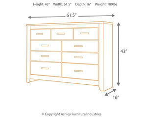 Zelen Dresser - Furnish 4 Less 98 (NY)*