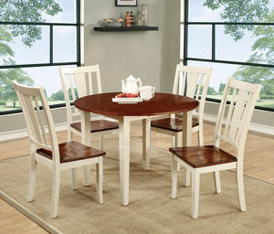 DOVER II  5 Pc. Round Dining Table Set - Furnish 4 Less 98 (NY)*