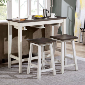 ELINOR 3 Pc. Bar Table Set - Furnish 4 Less 98 (NY)*