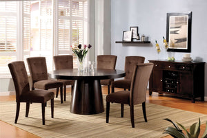 Havana Espresso Round Dining Table - Furnish 4 Less 98 (NY)*