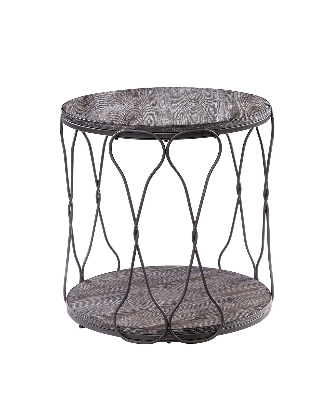 Hawdon Gray End Table - Furnish 4 Less 98 (NY)*