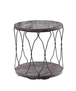 Hawdon Gray End Table - Furnish 4 Less 98 (NY)*