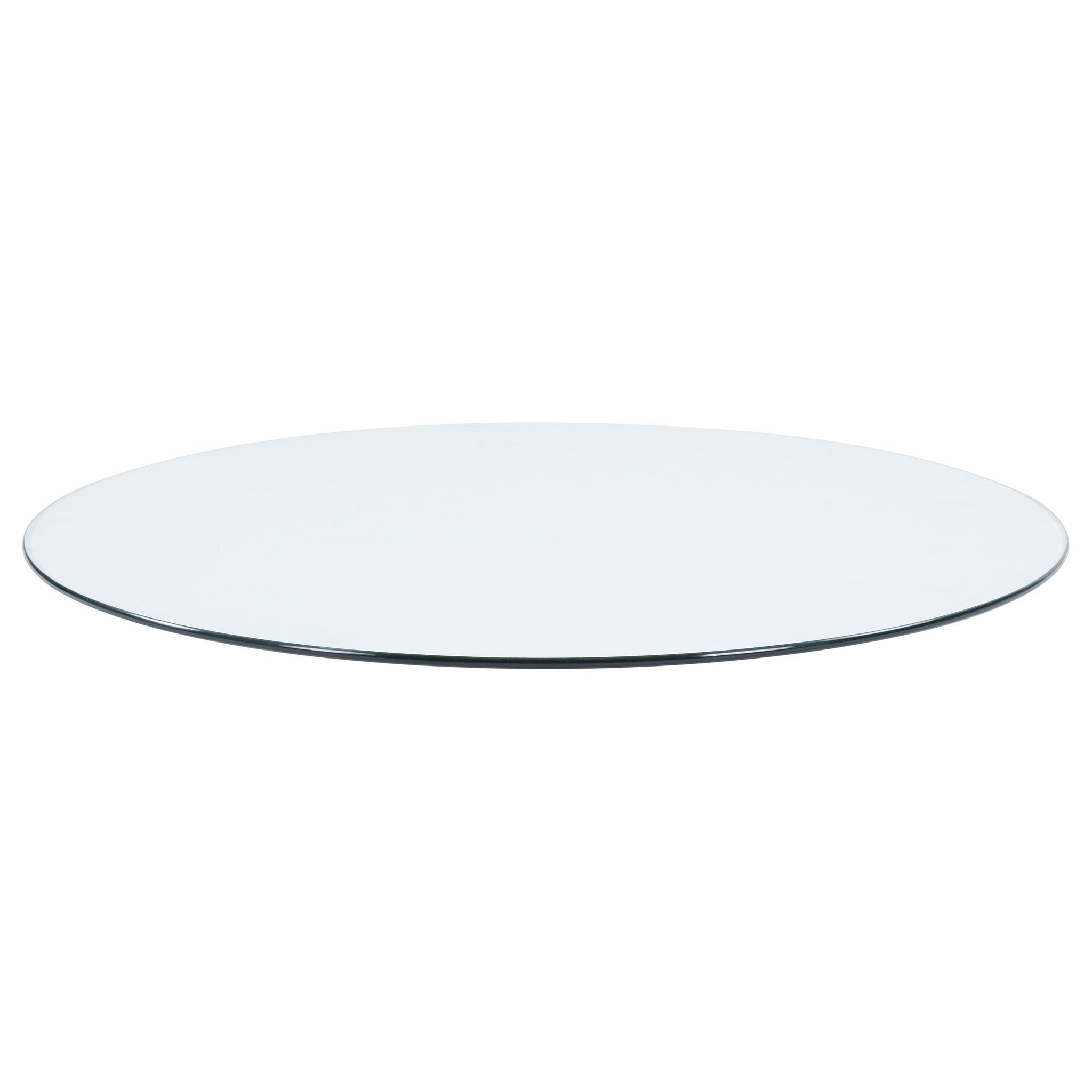 Glass Top 10mm Round Clear Tempered image