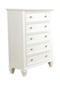 Sandy Beach Five Drawer Chest