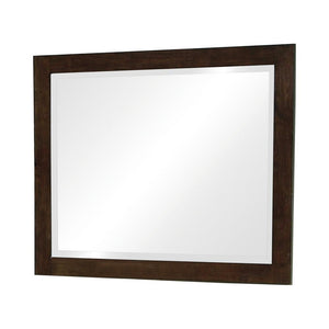 Jessica Rectangular Wall Dresser Mirror Cappuccino