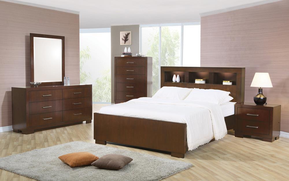 Jessica Contemporary Eastern King Bed - Furnish 4 Less 98 (NY)*