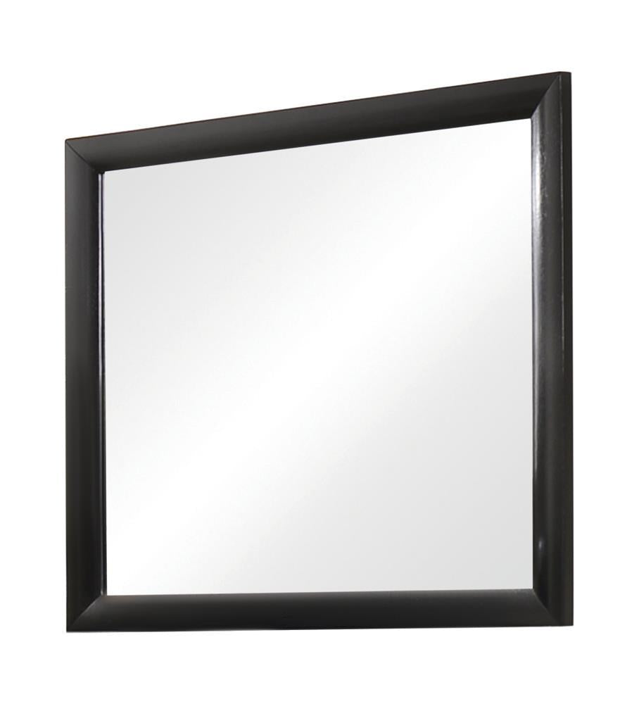 Briana Black Dresser Mirror - Furnish 4 Less 98 (NY)*