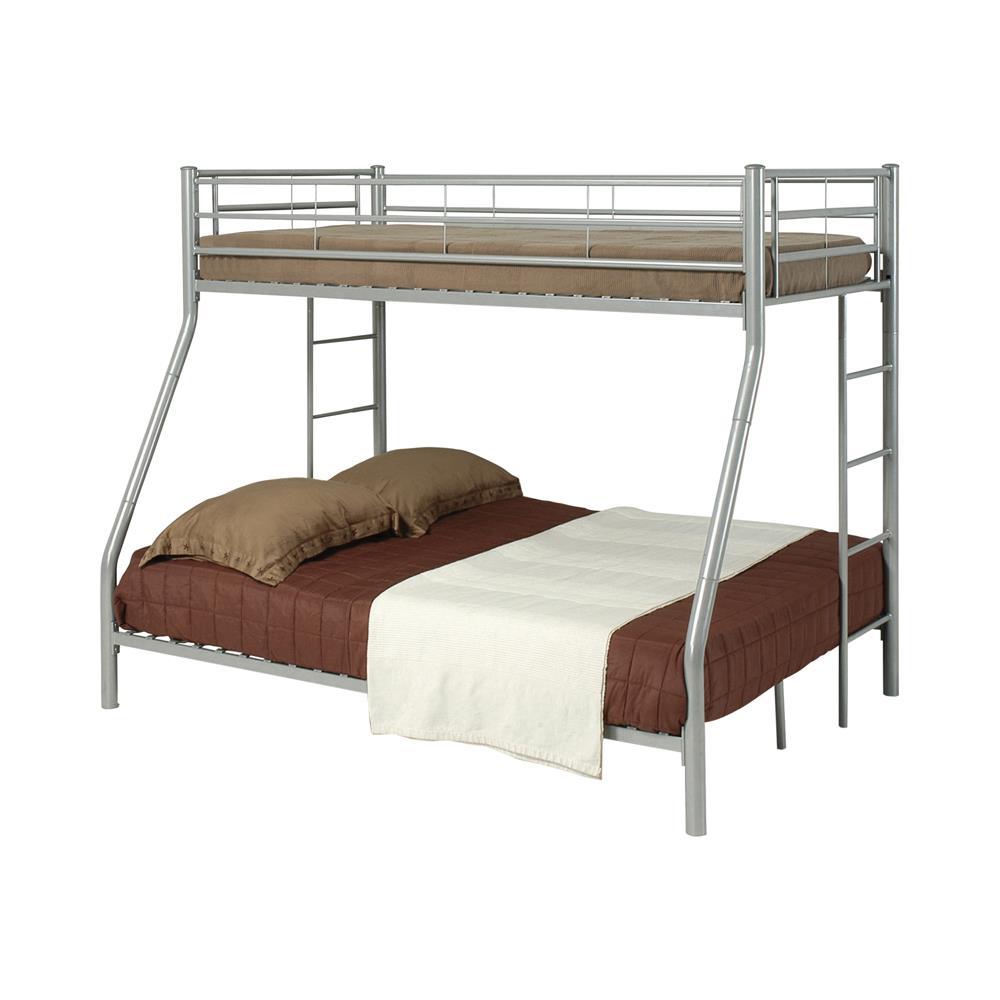 Denley Metal Twin over Full Bunk Bed - Furnish 4 Less 98 (NY)*