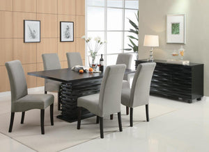 Stanton Contemporary Black Server - Furnish 4 Less 98 (NY)*