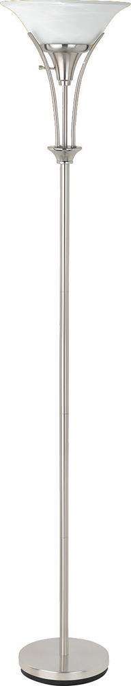 Transitional Silver Floor Lamp - Furnish 4 Less 98 (NY)*