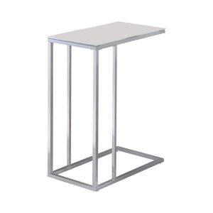 Transitional Chrome Snack Table - Furnish 4 Less 98 (NY)*