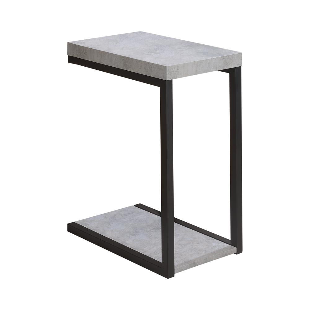 Transitional Cement Snack Table - Furnish 4 Less 98 (NY)*