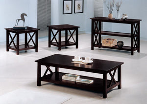 G5909 Casual Deep Merlot Three Piece Occasional Set - Furnish 4 Less 98 (NY)*