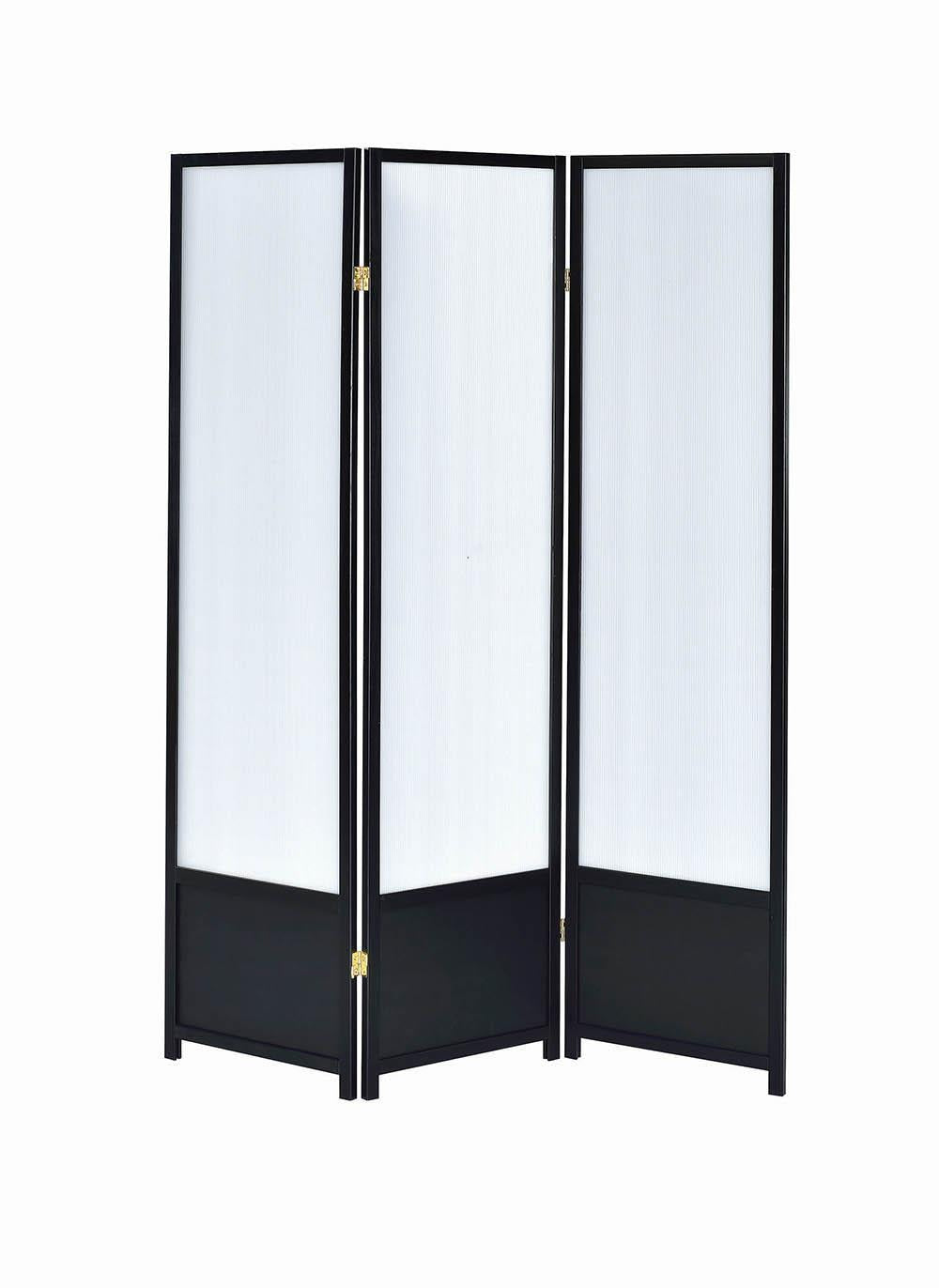 G900120 Contemporary Black Screen - Furnish 4 Less 98 (NY)*