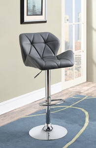 G100426 Contemporary Grey Adjustable Bar Stool - Furnish 4 Less 98 (NY)*