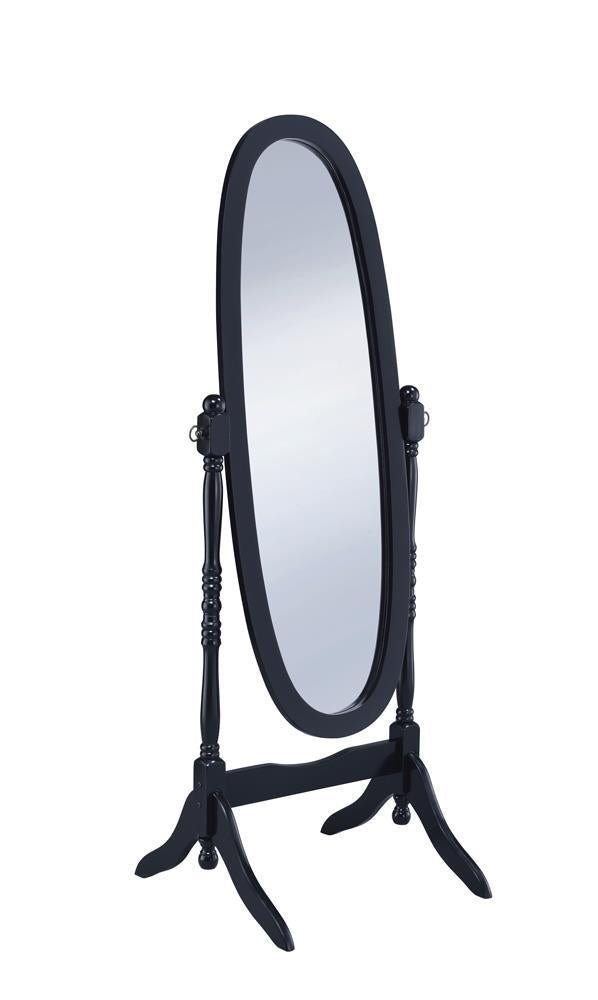 G950803 Transitional Black Cheval Mirror - Furnish 4 Less 98 (NY)*