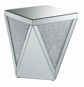 G722507 Contemporary Silver Side Table - Furnish 4 Less 98 (NY)*