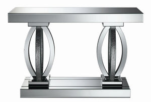 G722519 Contemporary Silver Sofa Table