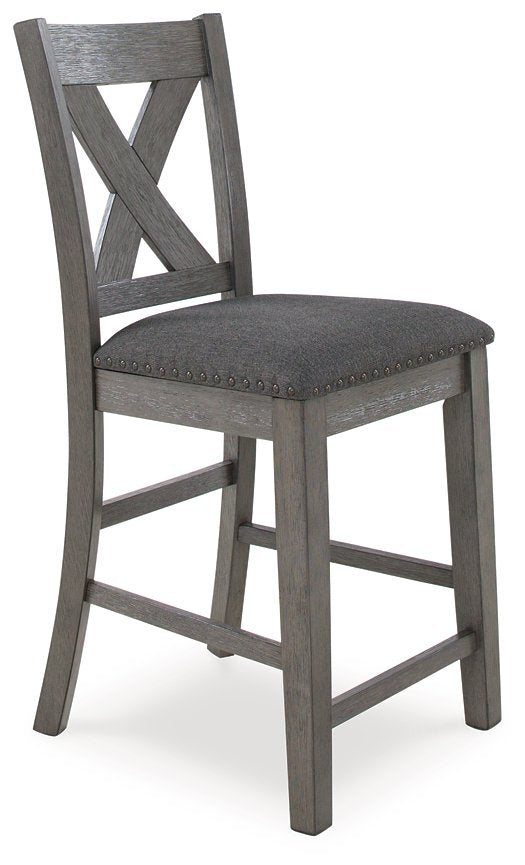 Caitbrook Counter Height Dining Table and Bar Stools (Set of 7)