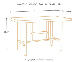 Kavara 3-Piece Dining Package