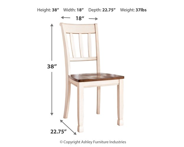 Whitesburg 8-Piece Dining Package