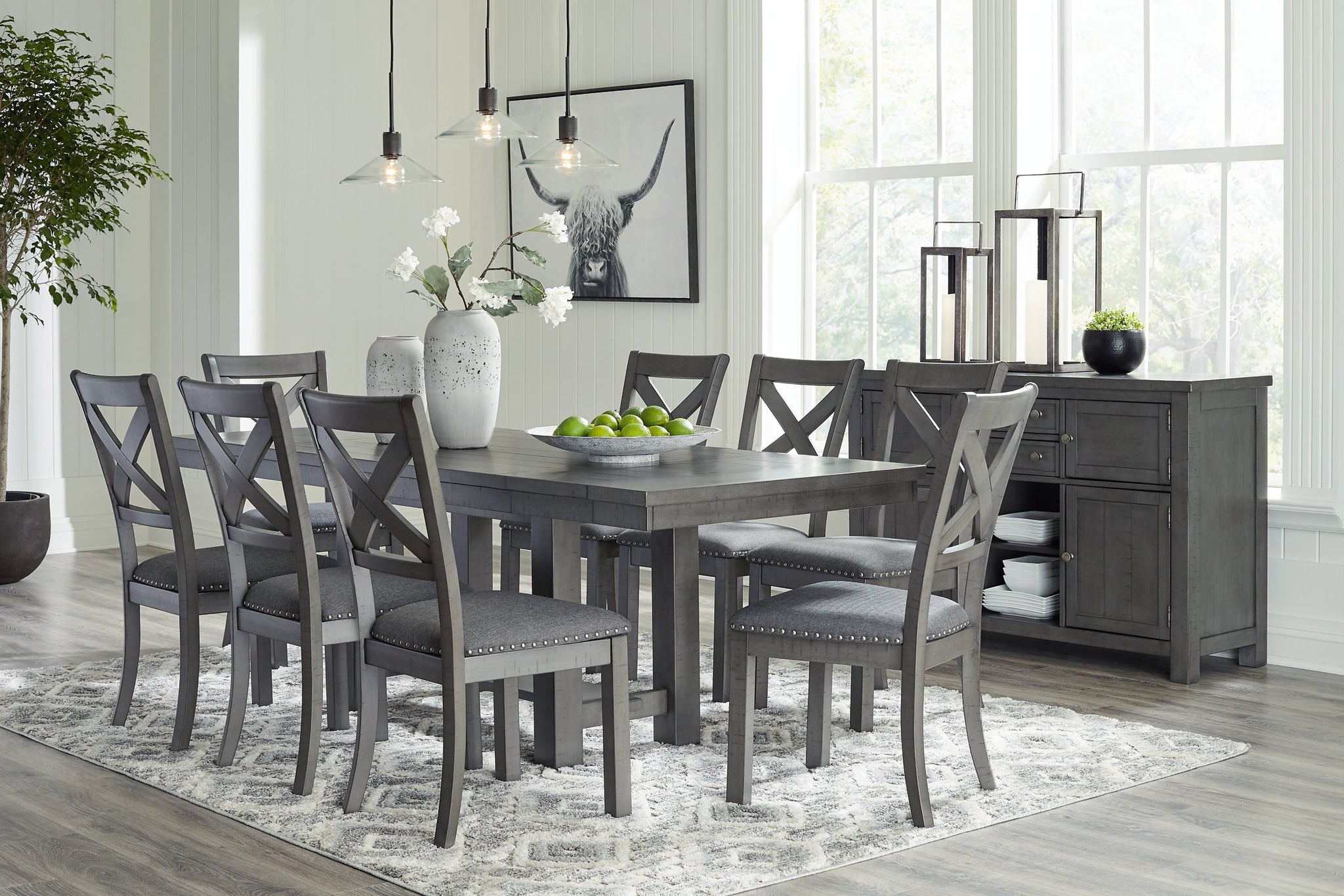 Myshanna 10-Piece Dining Package - Furnish 4 Less 98 (NY)*