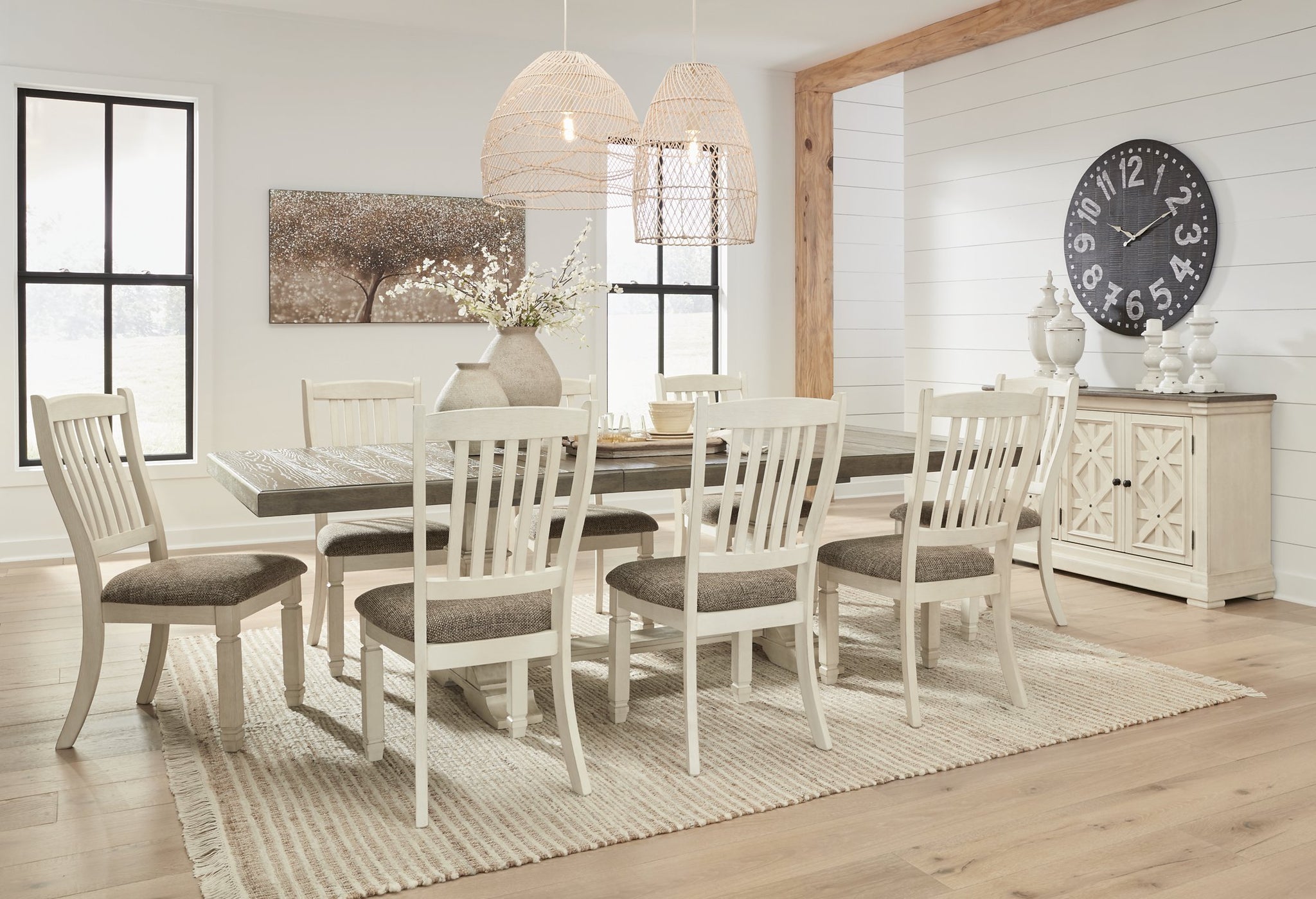 Bolanburg 10-Piece Dining Package - Furnish 4 Less 98 (NY)*