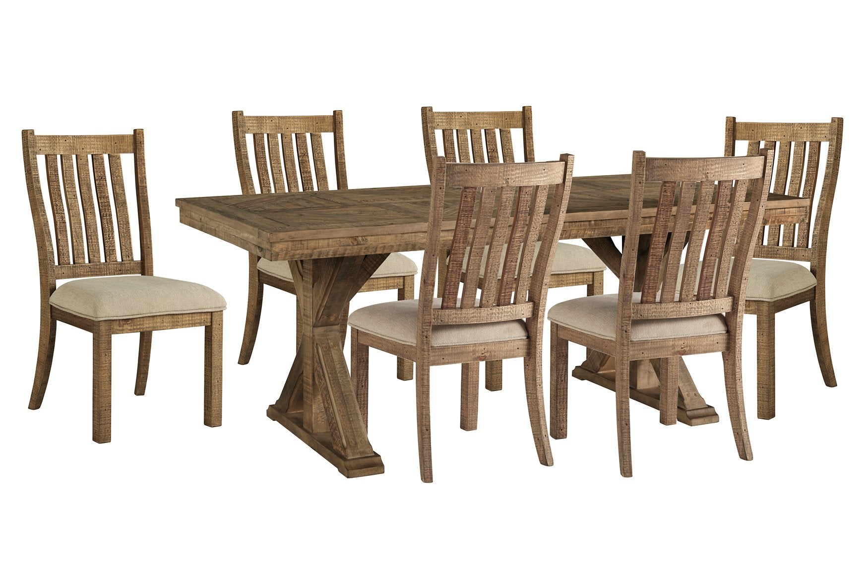 Grindleburg 7-Piece Dining Package - Furnish 4 Less 98 (NY)*