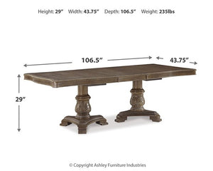 Charmond 8-Piece Dining Package - Furnish 4 Less 98 (NY)*