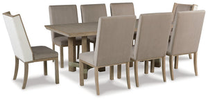 Chrestner 9-Piece Dining Package - Furnish 4 Less 98 (NY)*