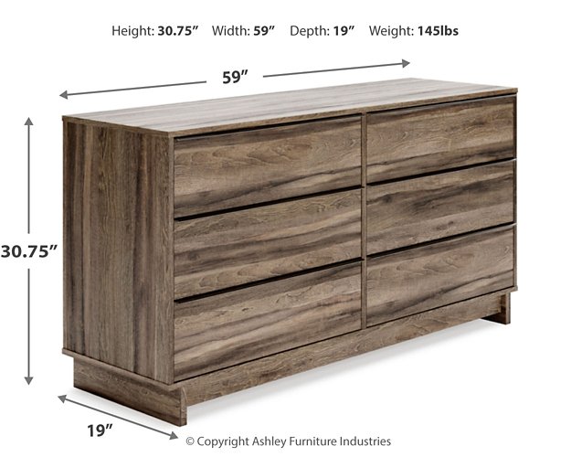 Shallifer 7-Piece Bedroom Package - Furnish 4 Less 98 (NY)*