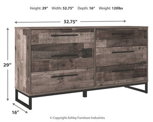 Neilsville Dresser - Furnish 4 Less 98 (NY)*