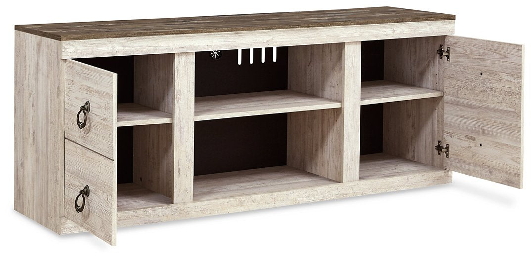 Willowton TV Stand with Electric Fireplace - Furnish 4 Less 98 (NY)*