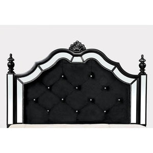 Azha Black Cal.King Bed