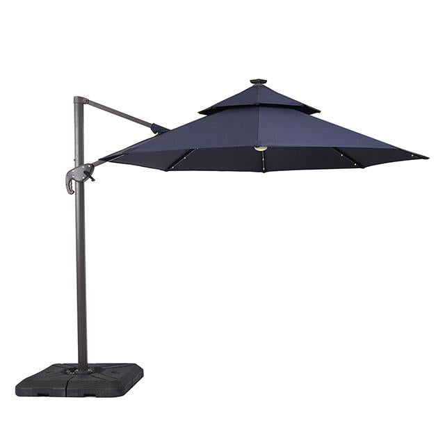 Nuti 10 Ft Round Umbrella w/ LED Light + 37