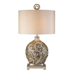 Estelle Champagne Silver Table Lamp image