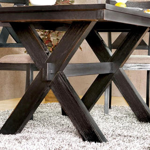 XANTHE Black Dining Table