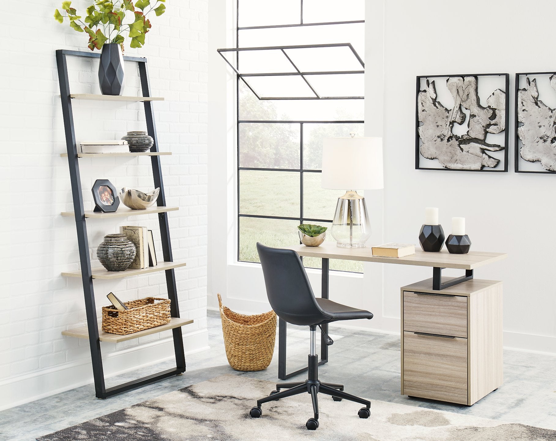 Waylowe 2-Piece Home Office Package - Furnish 4 Less 98 (NY)*