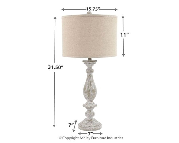 Bernadate 3-Piece Lamp Package - Furnish 4 Less 98 (NY)*