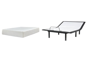 Chime 12 Inch Memory Foam 2-Piece  Mattress Package - Furnish 4 Less 98 (NY)*