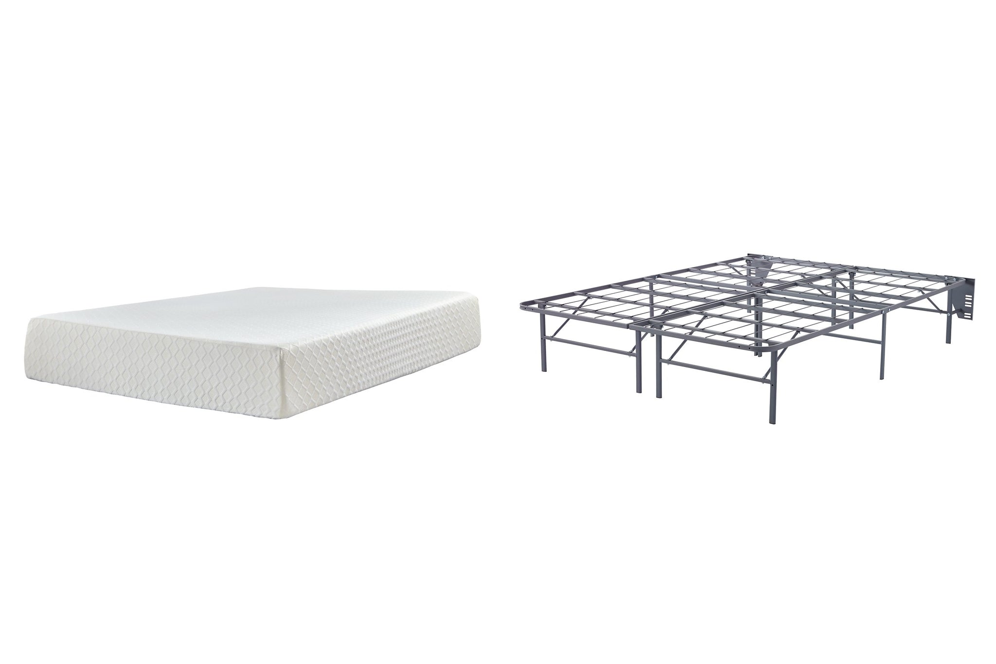 Chime 12 Inch Memory Foam 2-Piece  Mattress Package