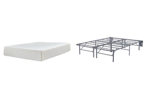 Chime 12 Inch Memory Foam 2-Piece  Mattress Package - Furnish 4 Less 98 (NY)*