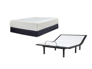 Chime 12 Inch Memory Foam 2-Piece  Mattress Package - Furnish 4 Less 98 (NY)*